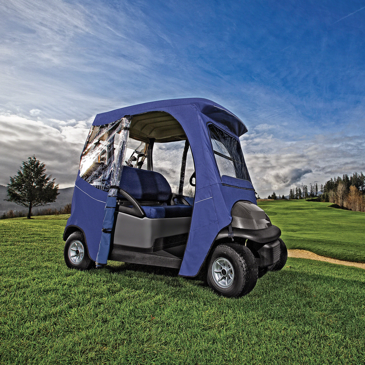 Khaki Golf Cart Enclosure Z260