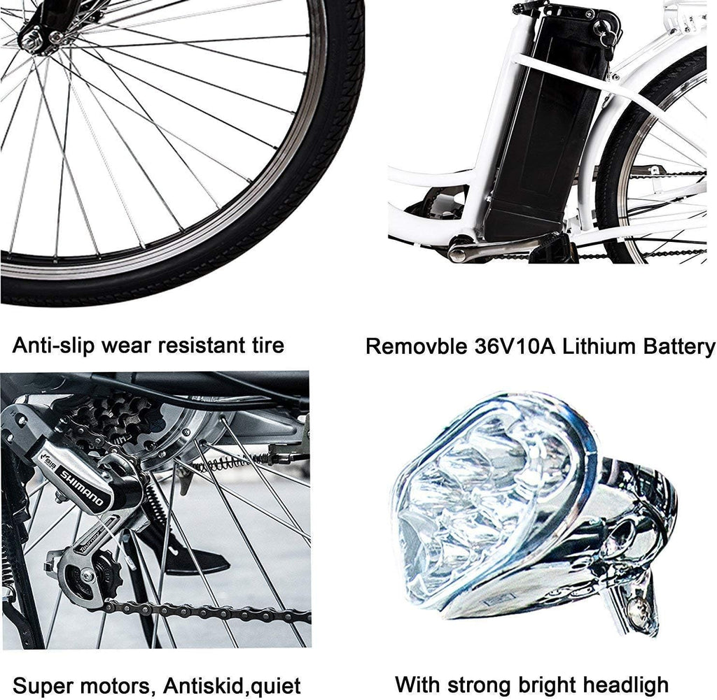 26 250W Cargo Electric Bicycle with Removable 36V10A Lithium Battery R640