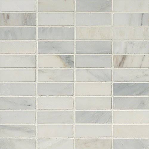 1 x 3 Marble Mosaic Tile T726