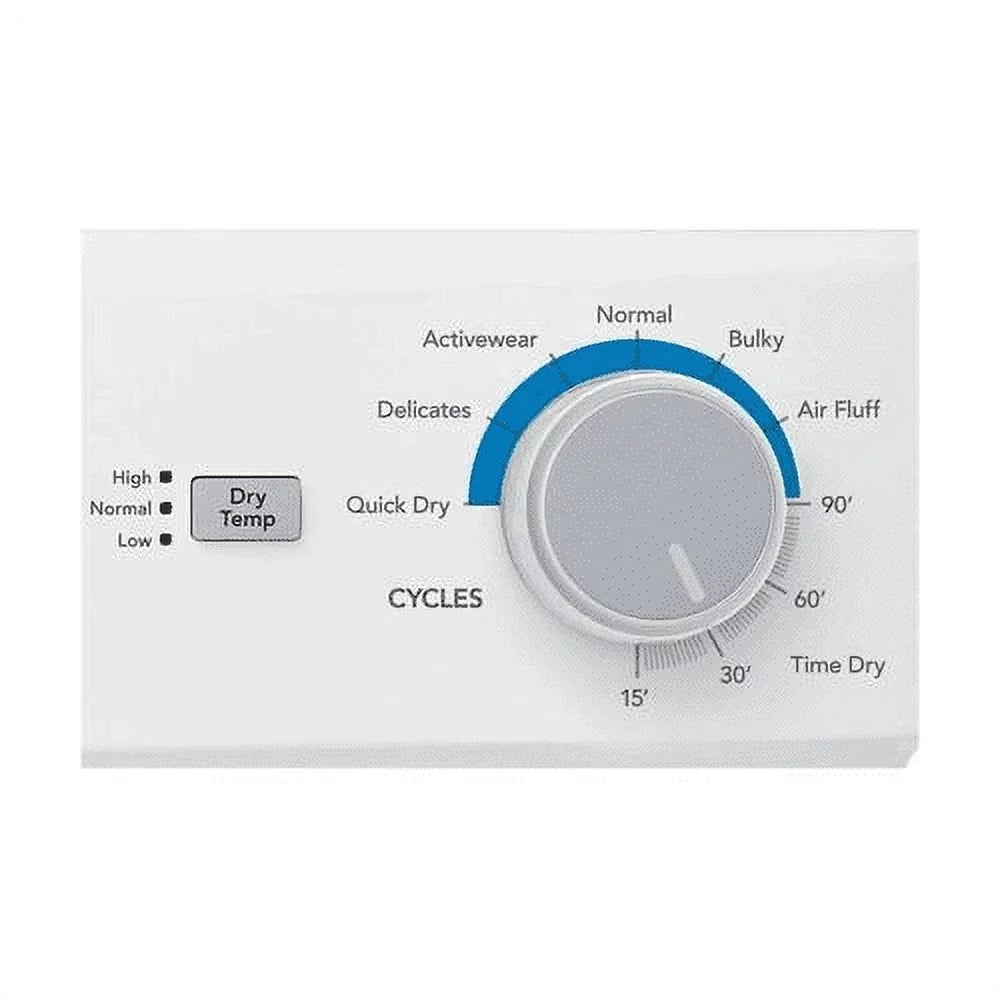 White Electric Laundry Center with 3.9 cu. ft. Washer and 5.6 cu. ft. Dry Capacity H5891