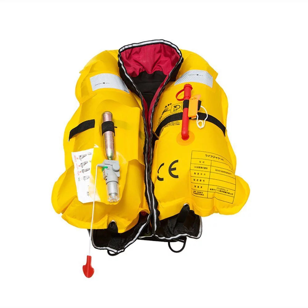 Manual Inflatable Life Jacket PFD Black A534521