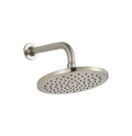 8 inch Rain Showerhead, Brushed Nickel A408