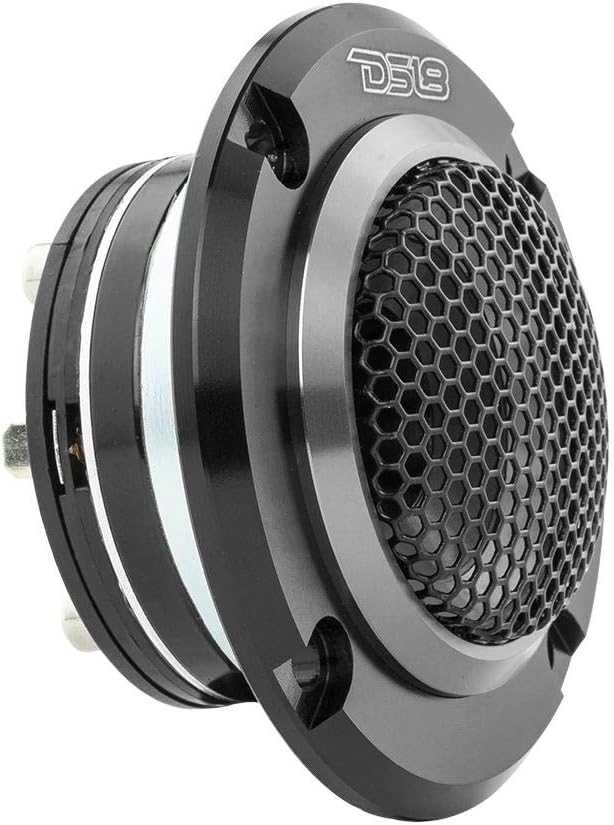 1" 140W RMS 4 Ohms Neodymium Super Bullet Tweeter with Built in Crossover, Pack of 2 F227