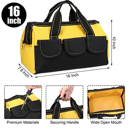 6 Pcs Heavy Duty Tool Bag with Hard Bottom N9471