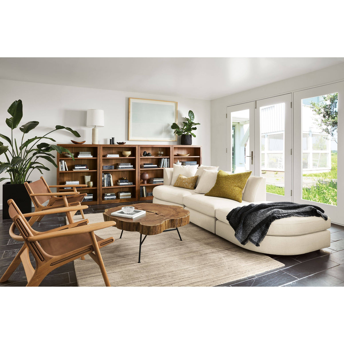 Modern Woodwind Bookcase C905