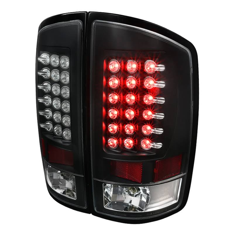 Black LED Tail Lights E59065