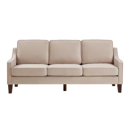 3 Piece Sofa Couch with Wood Legs J40889