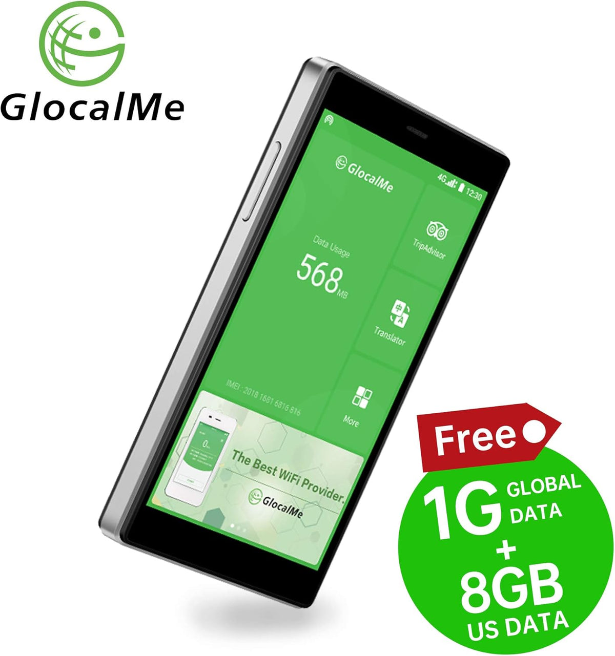 Black 5" Touch Screen LCD Display 4G LTE Mobile Hotspot Router H8892