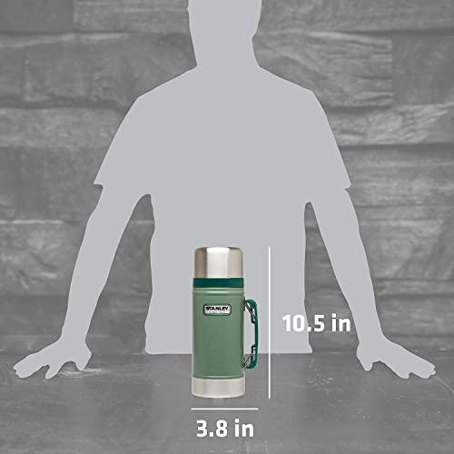 Hammertone Green 24 OZ Stainless Steel Vacuum Insulated Food Jar F10470