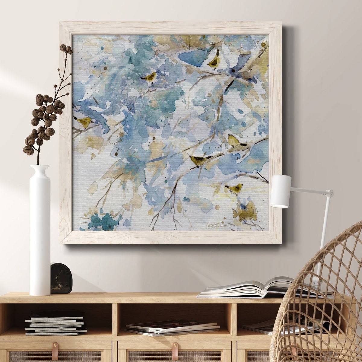 Framed Canvas 20x20 Black E76517