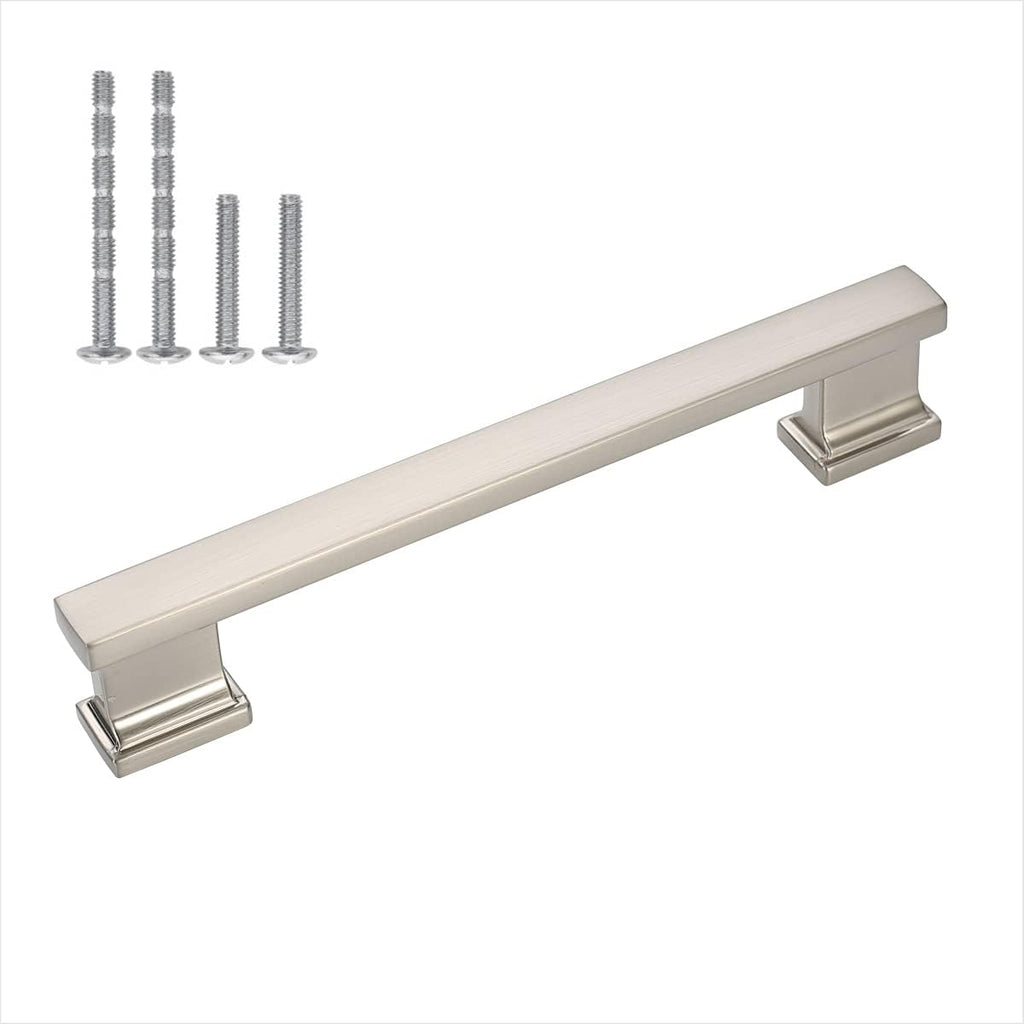10 Pack 7 Inch Brushed Nickel Cabinet Pulls J541