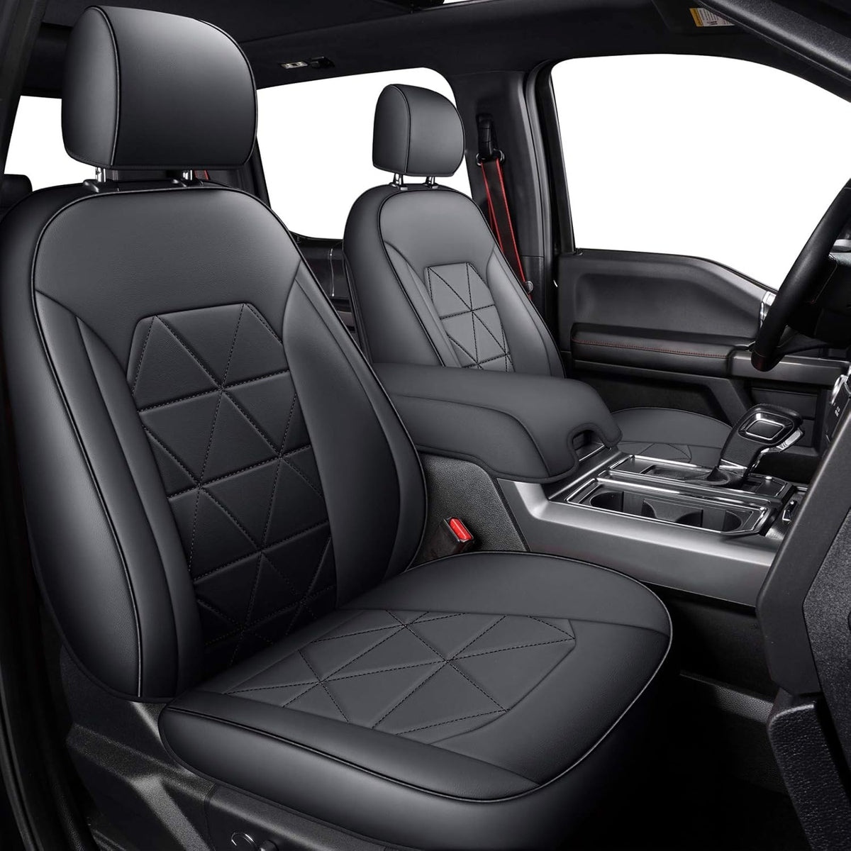 Custom Seat Covers with Faux Leather T86743