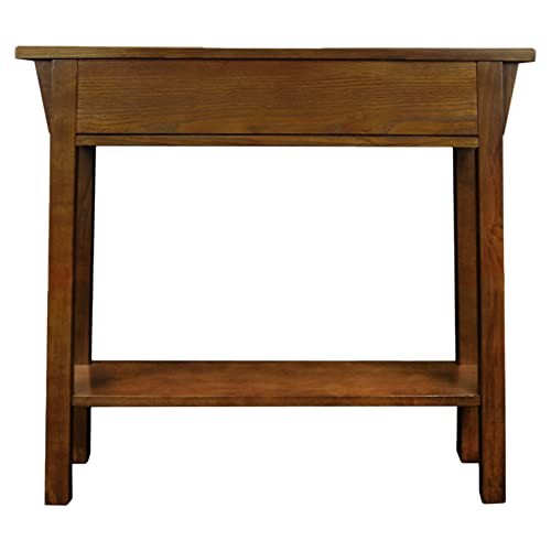 Medium Oak Solid Wood Console Table F8898