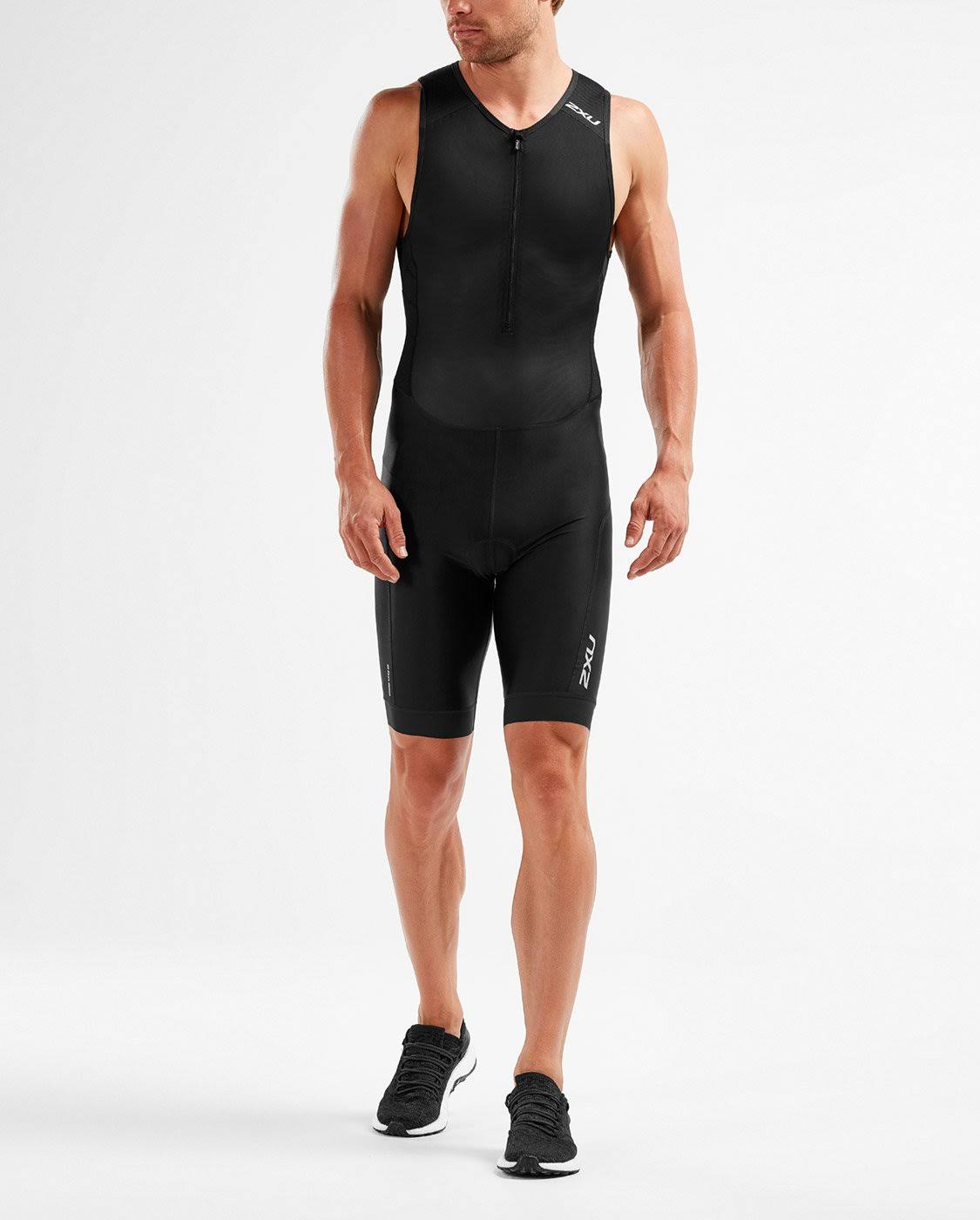 Black XL Front Zip Trisuit G569275