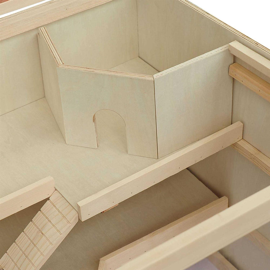 Extra Large Wooden Small Animal Habitat D5864