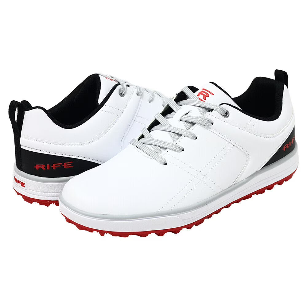 White Relaxed Comfort Fit Waterproof Golf Shoes M27270