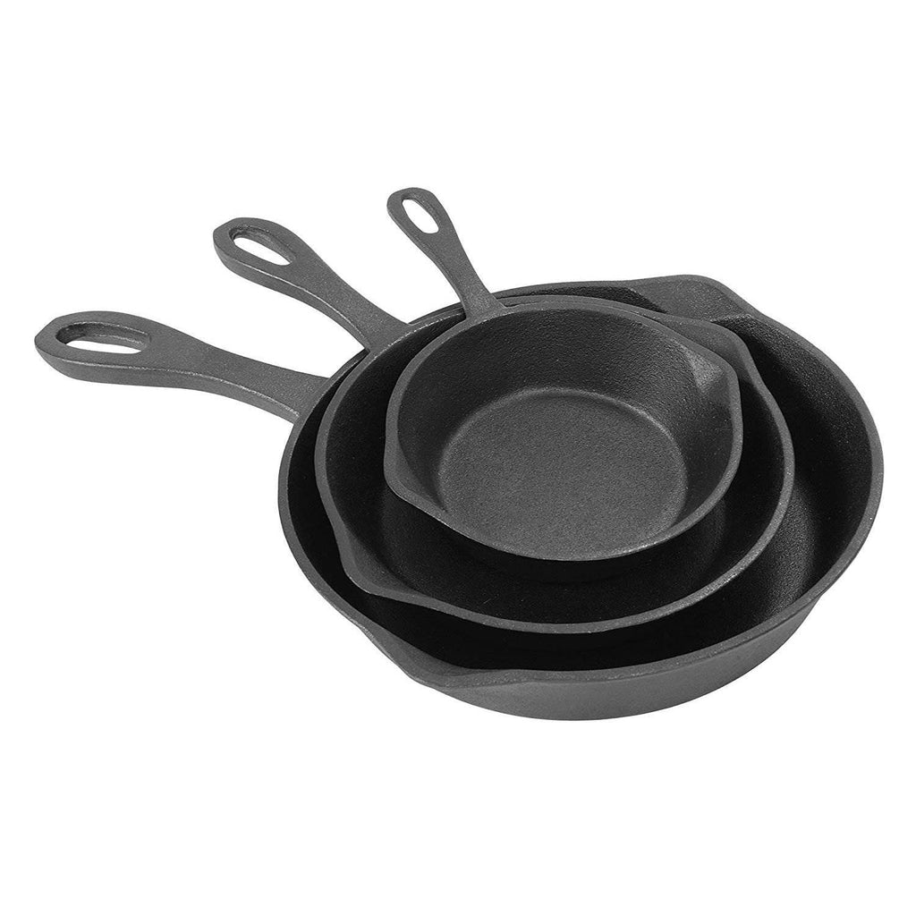 Cast Iron Skillet Set of 3 O4144