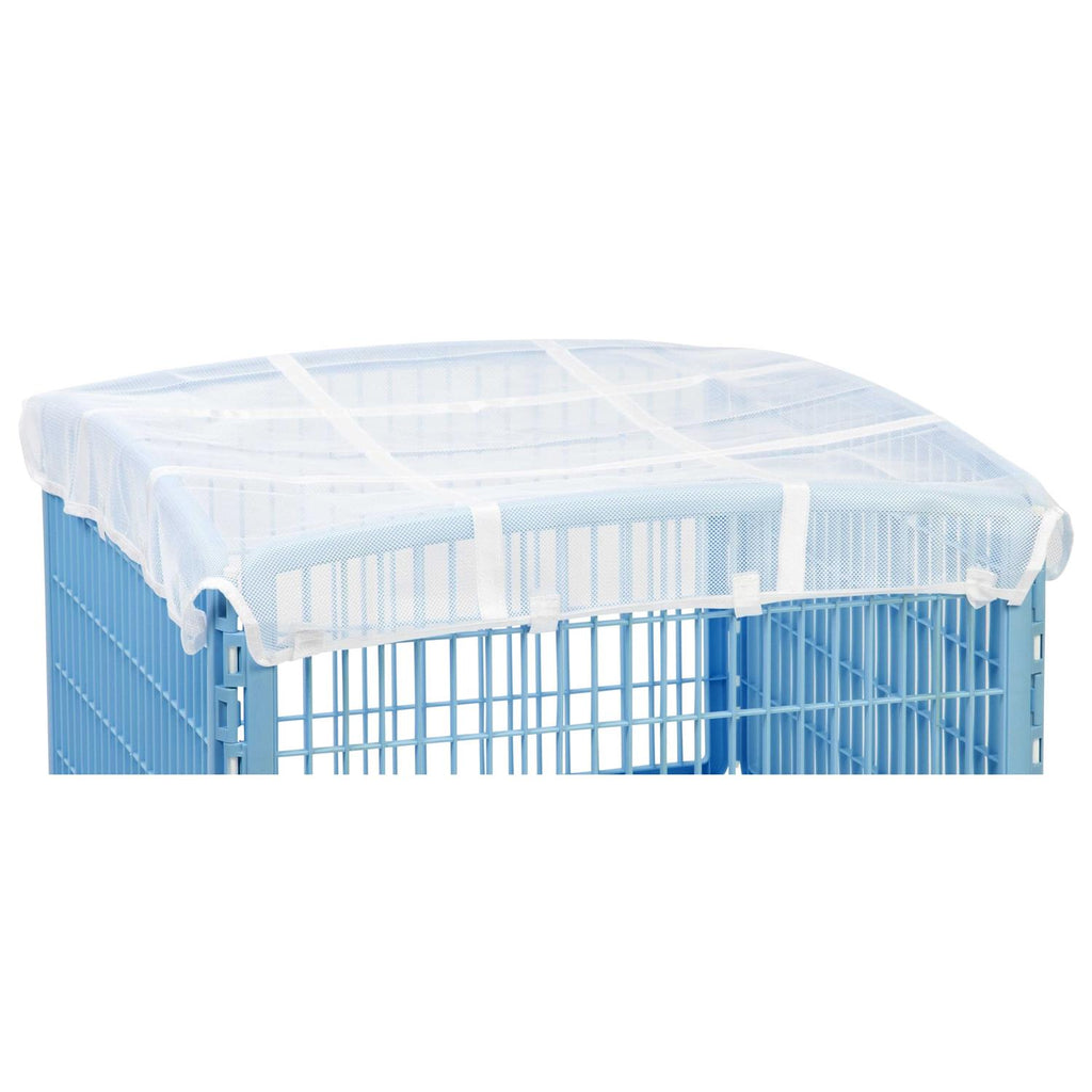 24” 4-Panel Exercise Pet Playpen Mesh Roof Q571