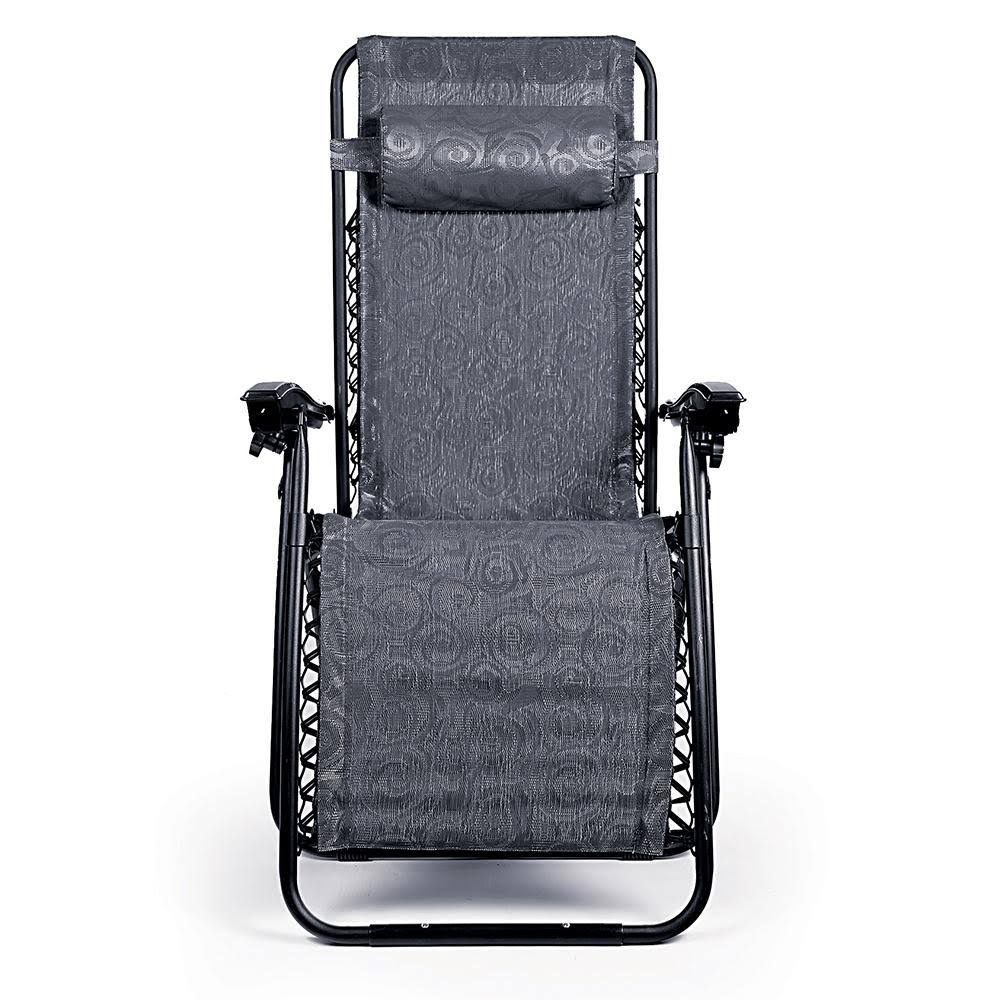 Black Swirl Zero Gravity Recliner M684