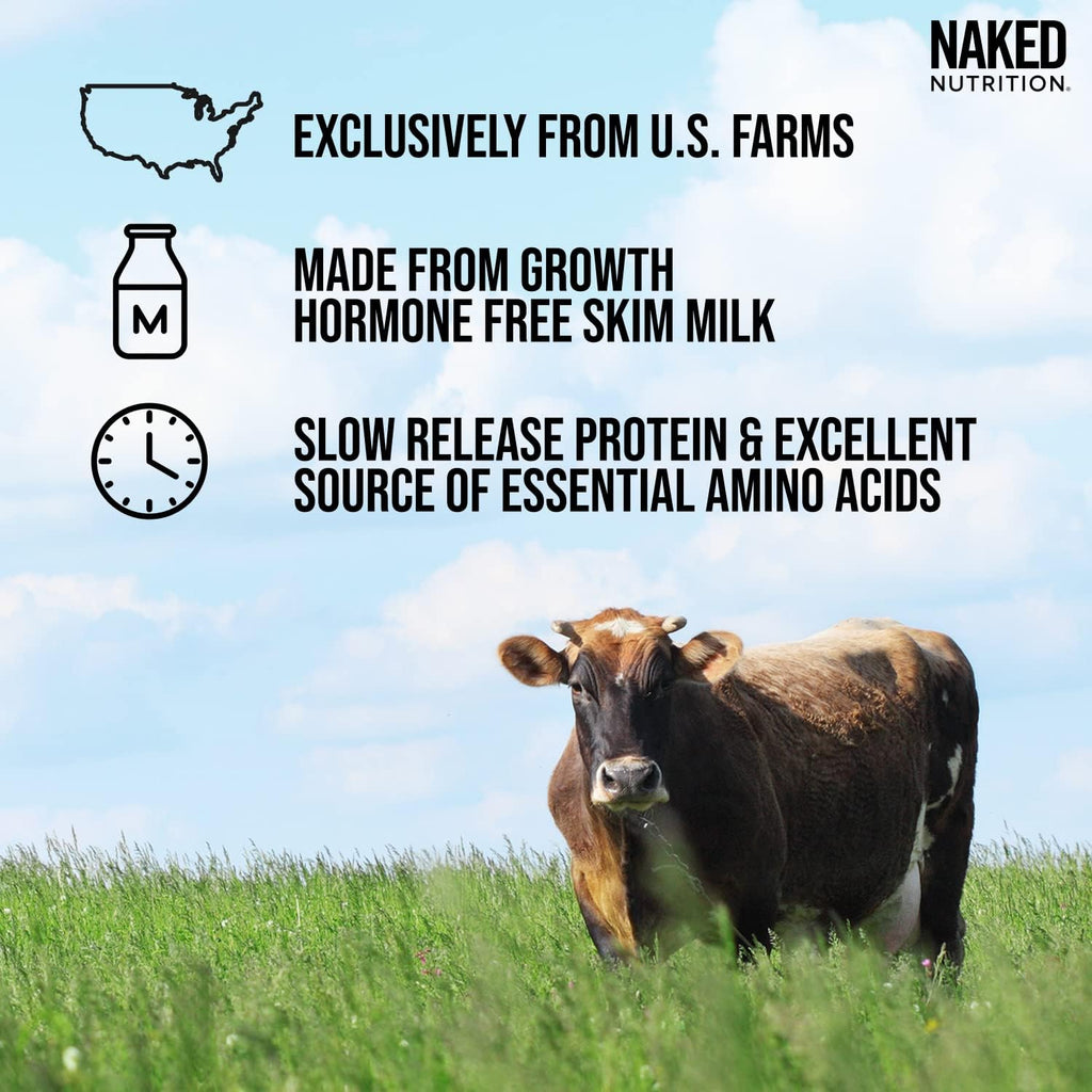 Grass Fed Protein Bundle: 1LB Unflavored Casein and 1LB Unflavored Whey Q74039