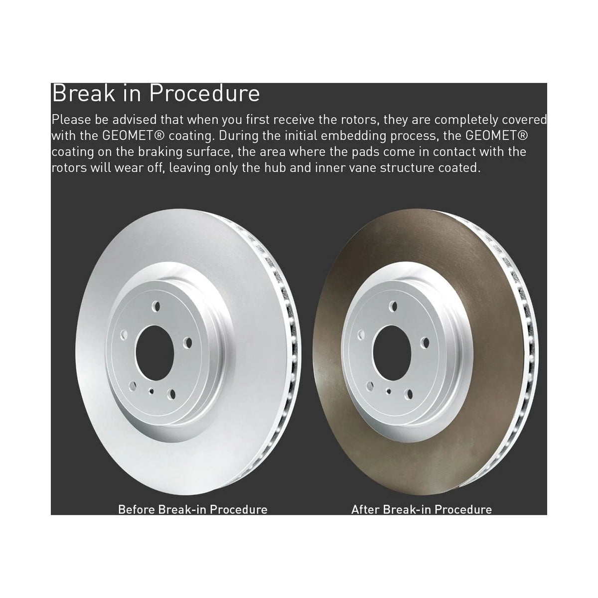 Front Brakes and Rotors Kit J1465