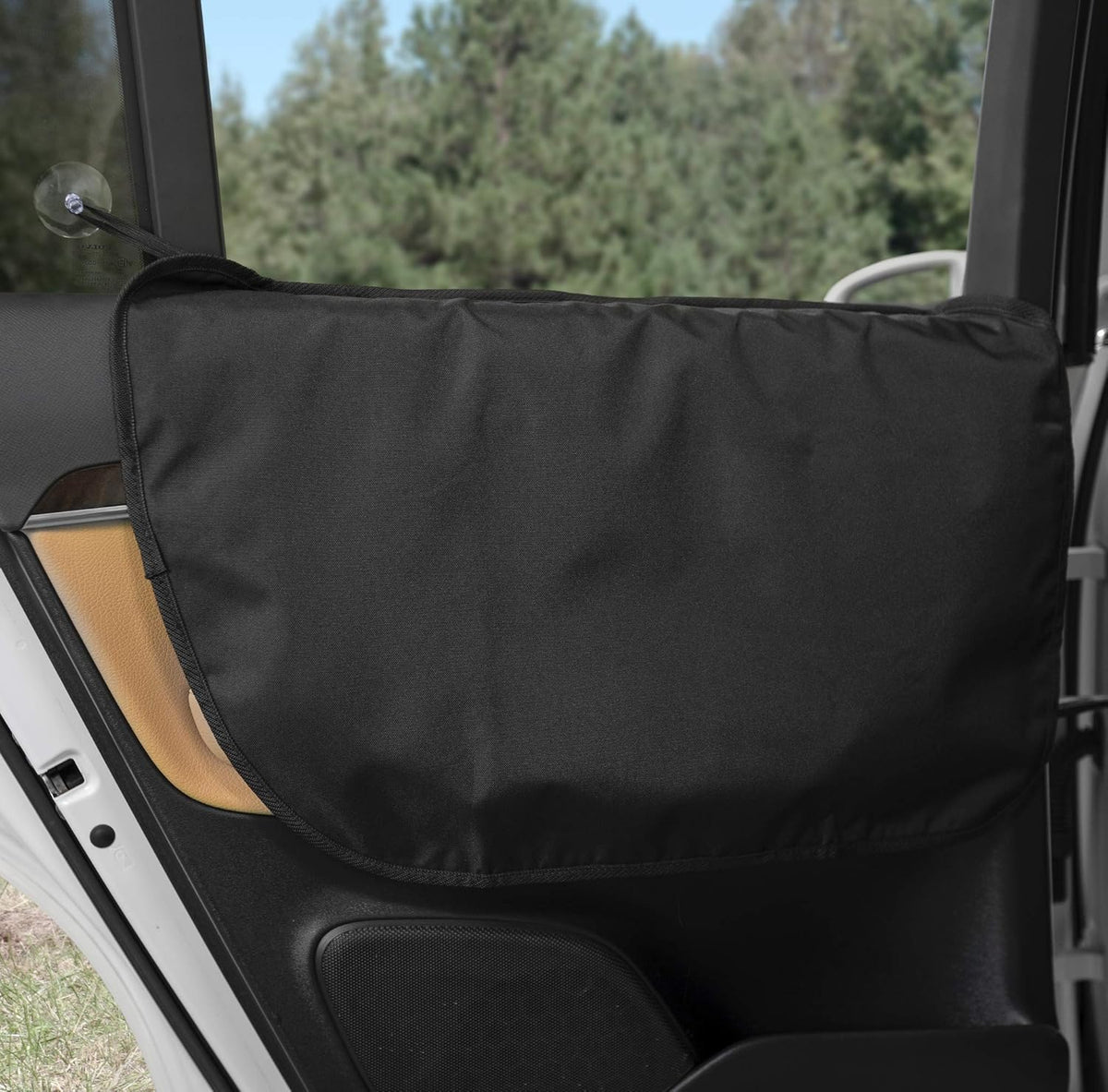 Velvet Car Door Protector, Washable & Waterproof, Set of 2 Desert Sand I1739