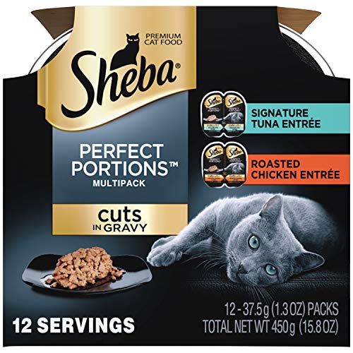 24 Count Wet Cat Food Trays, Gourmet Salmon Entrée H614979