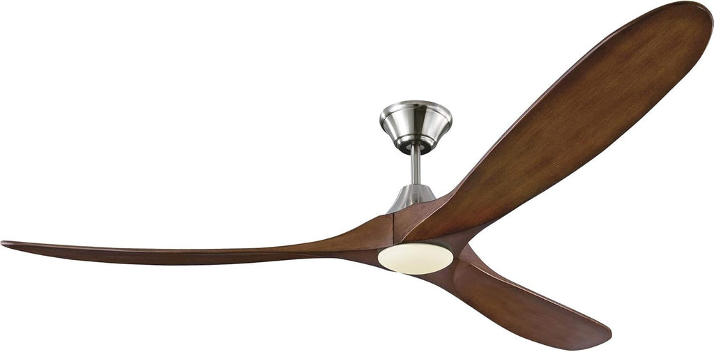 Matte Black 60 Ceiling Fan with LED Light and Remote Control X1343