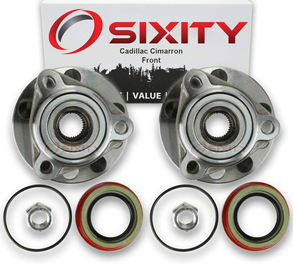 Front Wheel Bearing & Hub Assembly Pair E775933