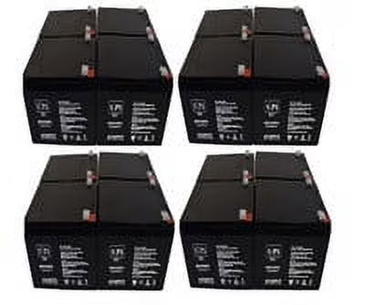12V 12Ah Replacement Battery (16 Pack) B8049