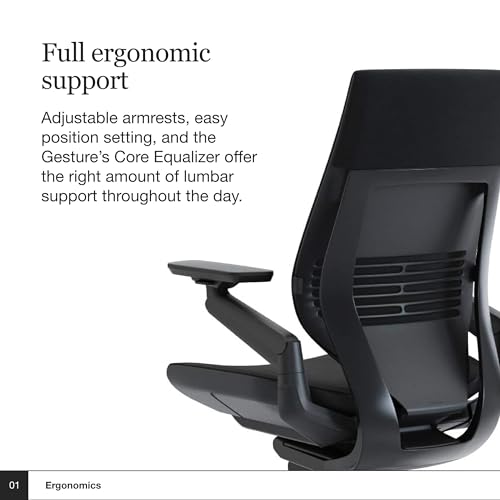 Ergonomic Office Chair with Wheels M84864