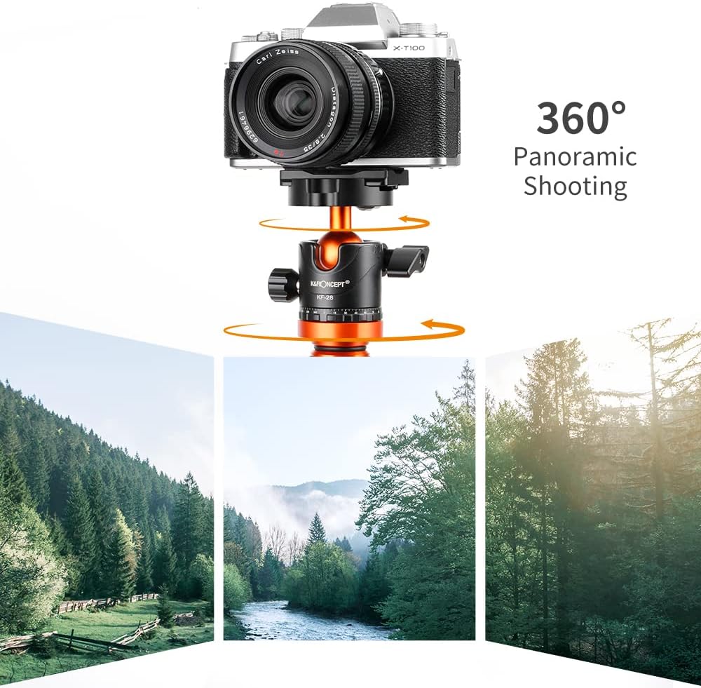 78 inch Aluminum Camera Tripod with 360 Degree Ball Head, Pack of 2 J895683