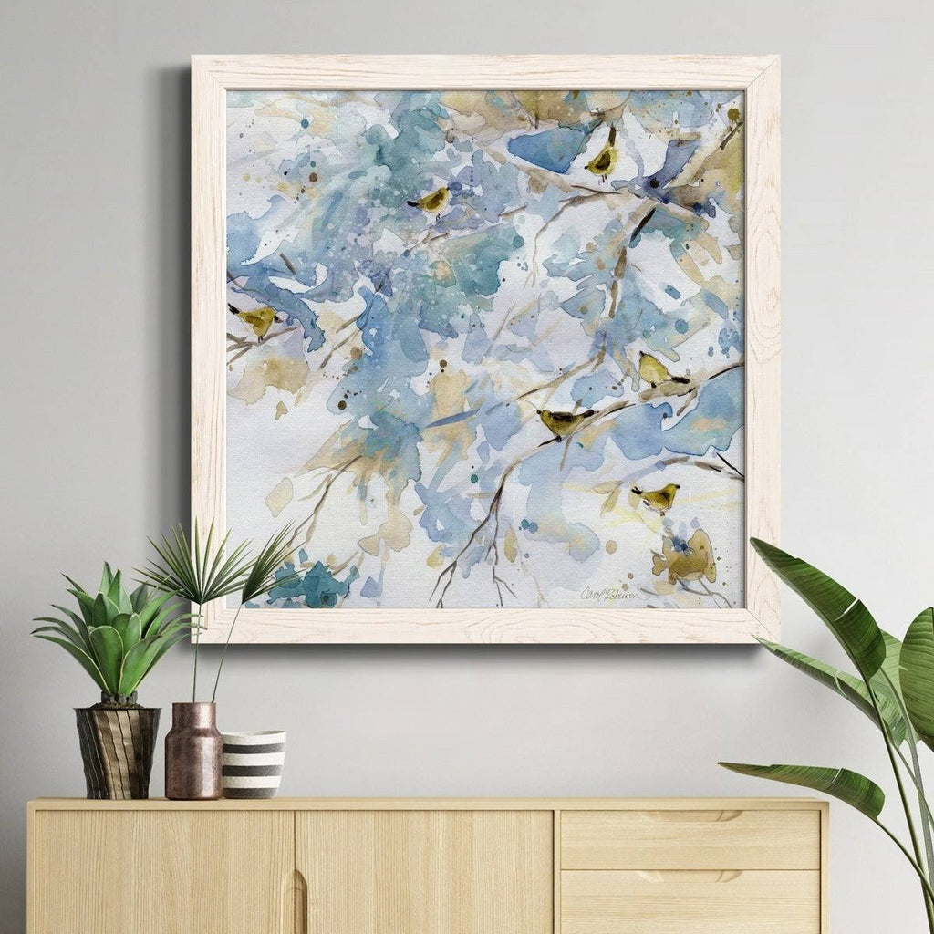 Framed Canvas 20x20 Black E76517