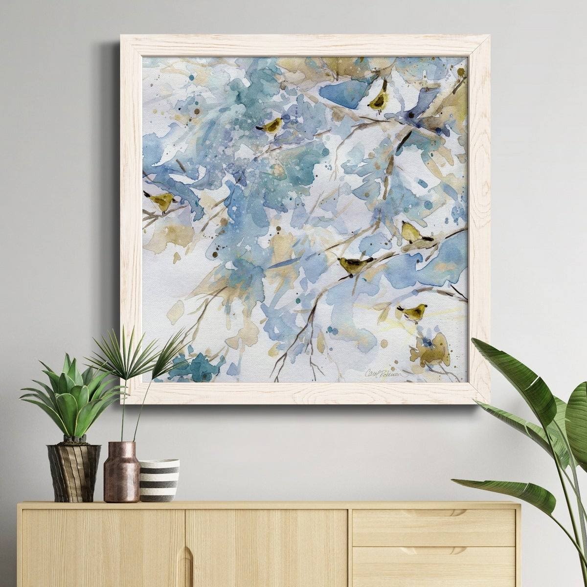 Framed Canvas 20x20 Black E76517