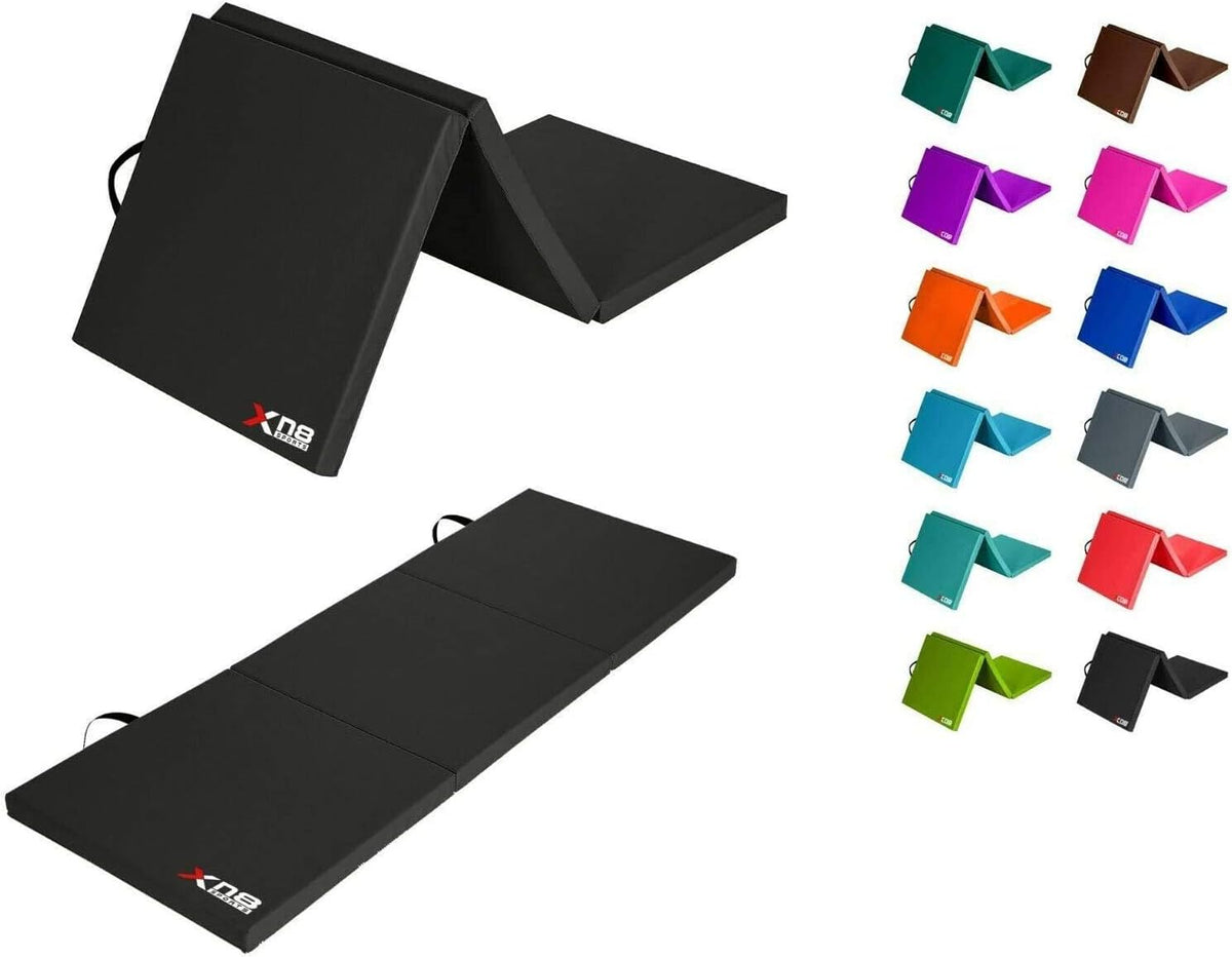 Tri-Fold 2.4 Thick Exercise Mat with Carrying Handles G324