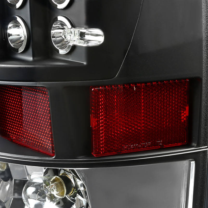 Black LED Tail Lights E59065