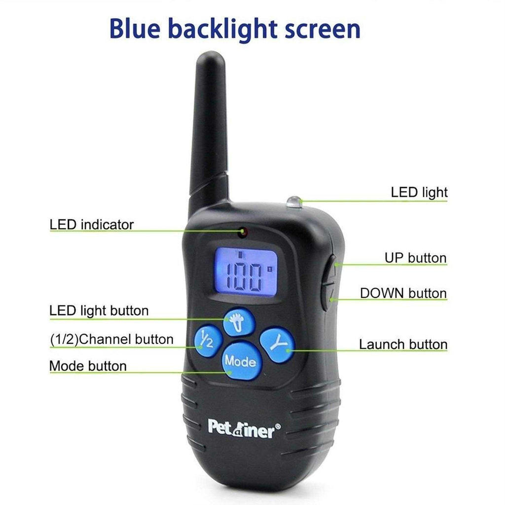 Waterproof Rechargeable 2 Dog Training Collar O74143