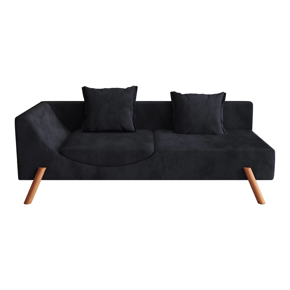 Convertible Multifunctional Chaise Longue Loveseat Sofa P486