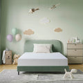 Black 8 inch Twin Size Gel Memory Foam Mattress Y454