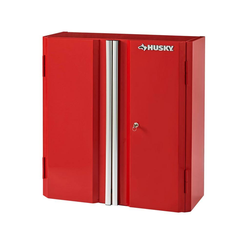 Red 23-Gauge Steel Wall Mounted Garage Cabinet G8416
