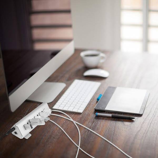 USB-C to 9 Port USB-A / USB-C Hub & Charger H211