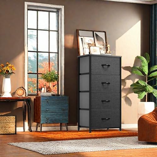Fabric Dresser with 4 Drawers E740685