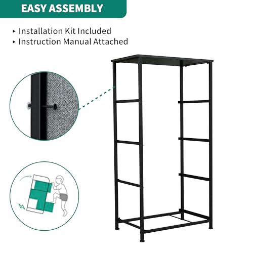 Fabric Dresser with 4 Drawers E740685
