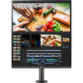 28-Inch SDQHD Nano IPS DualUp Monitor with Ergo Stand, Black L484