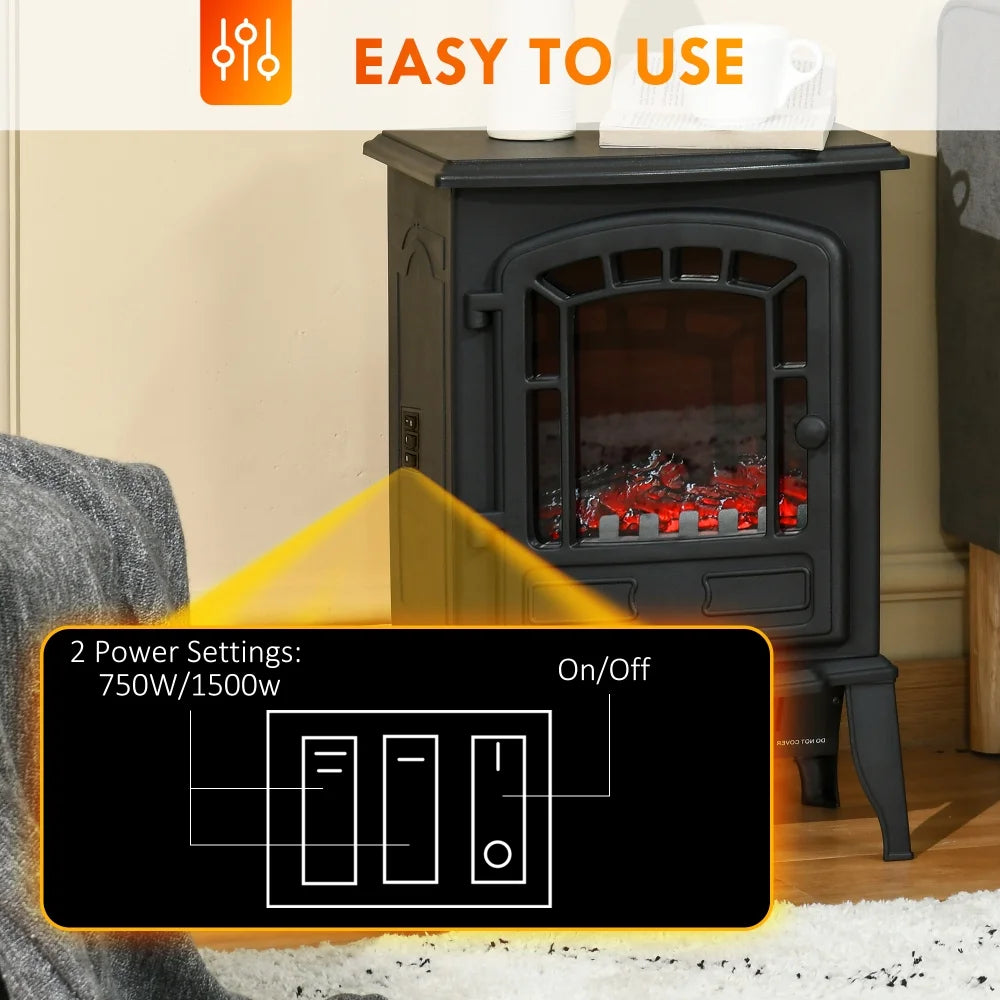 22" Electric Fireplace S728