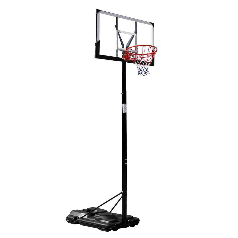 44in Portable Adjustable Basketball Hoop with Wheels C6821