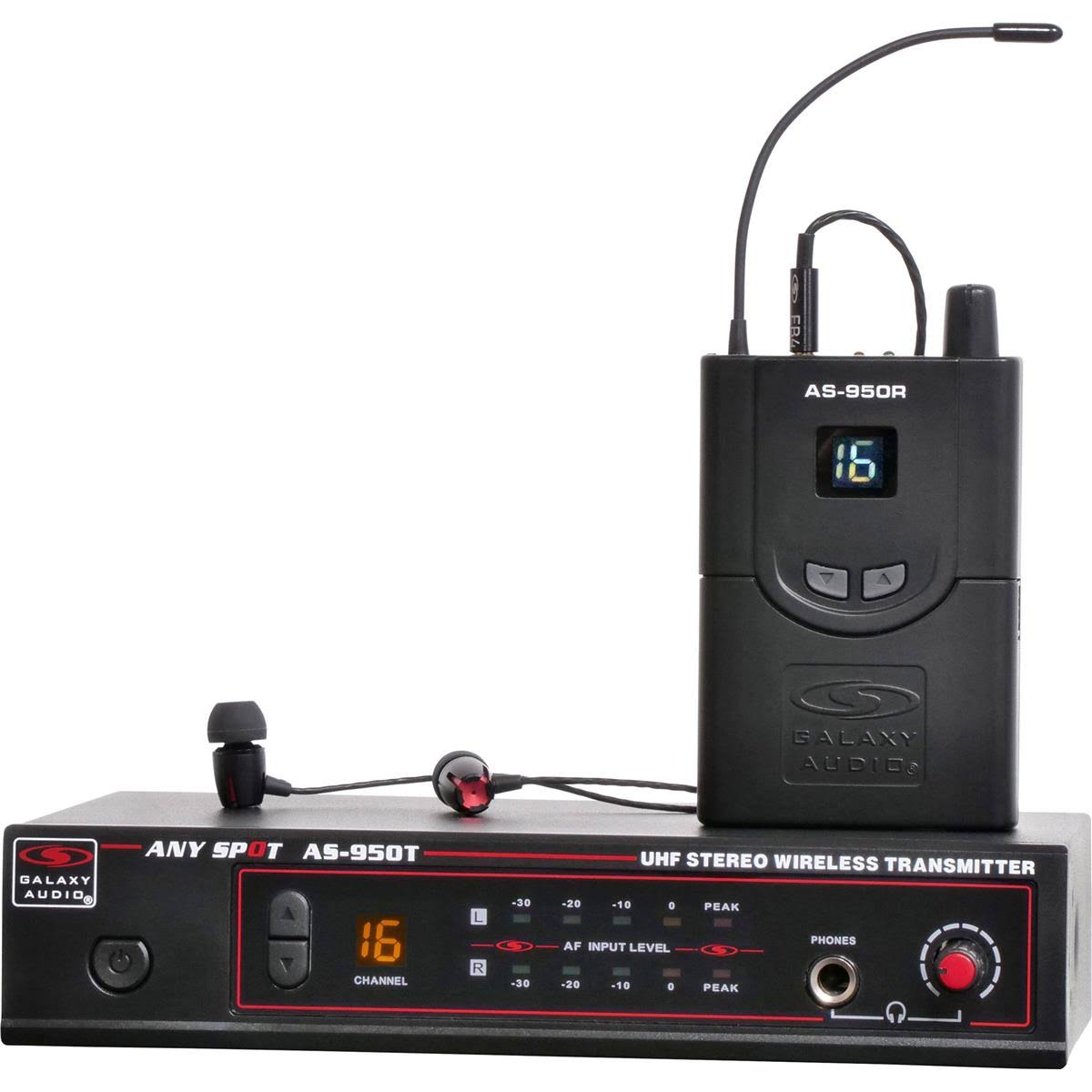 Black In-Ear Wireless System H3446