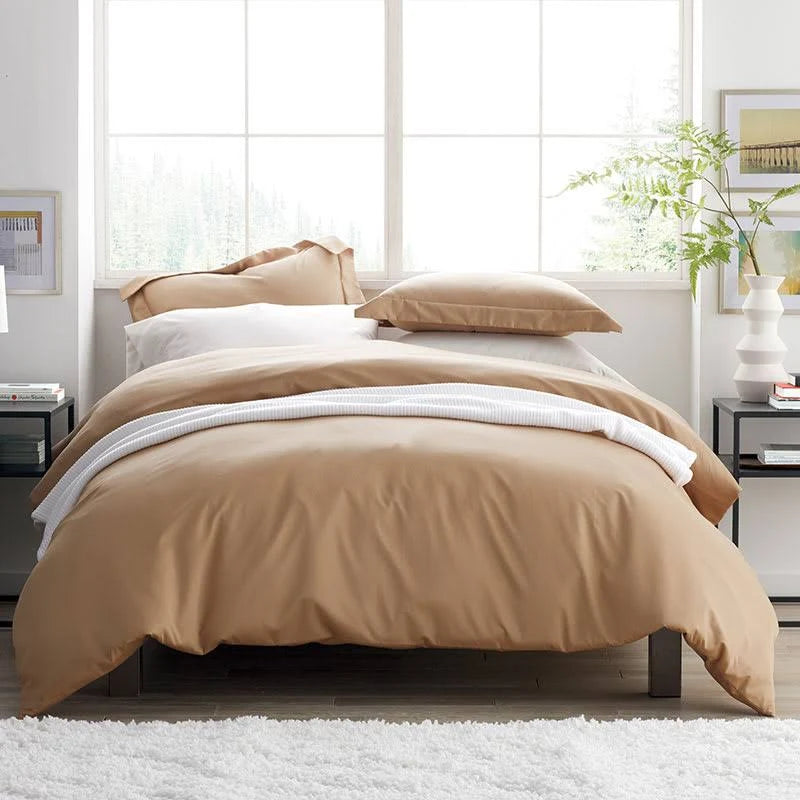 Midnight Blue Supima Cotton Sateen California King Fitted Sheet H4873