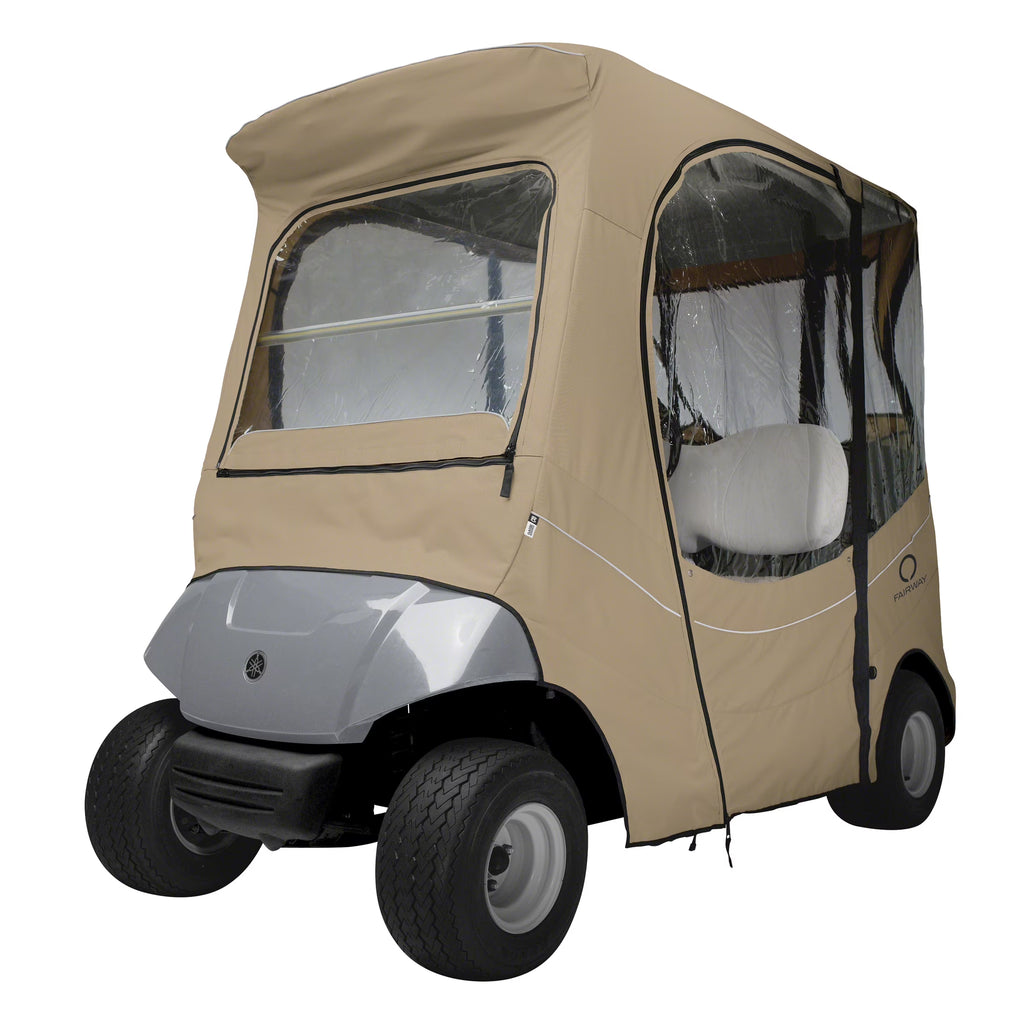 Khaki Golf Cart Enclosure Z260