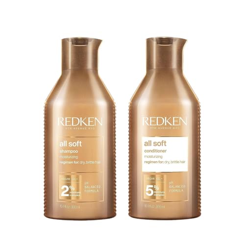 Shampoo and Conditioner Set with Argan Oil, 10.1 Fl Oz A393376